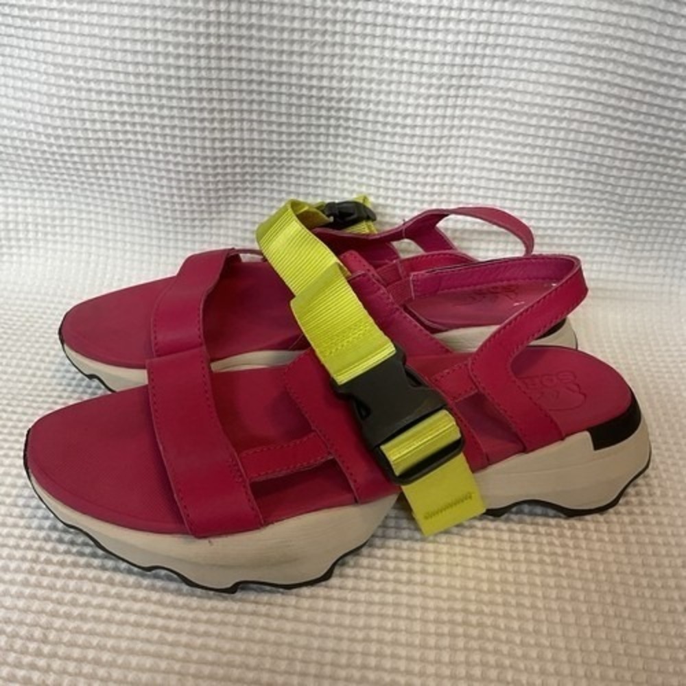 Sorel Kinetic Cactus Pink Gorpcore Support Impact Sling Sandal Women 6 Vietnam